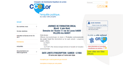 Desktop Screenshot of ccelor.cnce.fr