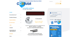Desktop Screenshot of cceram.cnce.fr