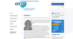 Desktop Screenshot of cnce.fr
