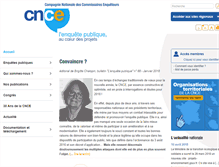 Tablet Screenshot of cnce.fr